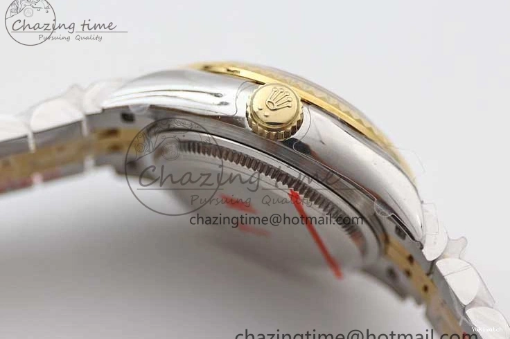 279179 TWF Best YG White SS NH05 Diamonds Bracelet Datejust Jubilee Dial 28mm Markers Edition SS on YG 0408